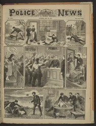 Tottie Smith in Court Again, Illustrated Police News, 28 May 1887