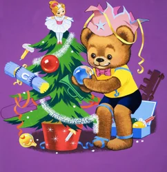 Teddy Bear (with Hidden Objects)