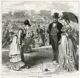 The All-England Croquet Club at Wimbledon