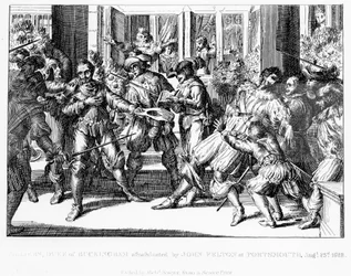 The Assassination of George Villiers, 1st Duke of Buckingham, c.1822