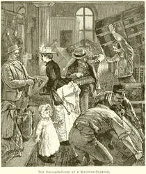 The Baggage-Room at a Railway Station