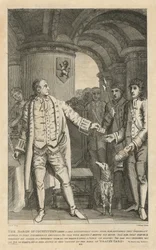 The Baron of Courtstown returned this indignant answer to Duke Schomberg