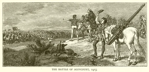 The Battle of Agincourt, 1415