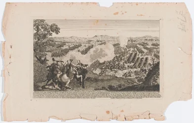 The Battle of Minden or Thornhausen in Westphalia on 1st of Aug 1759