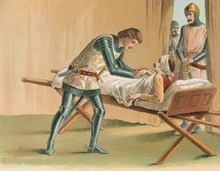 The Black Prince and Lord James Audley