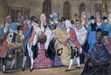 The Bread and Butter Manufactory, or the Humors of Bagnigge Wells, published by Carington Bowles, 1772