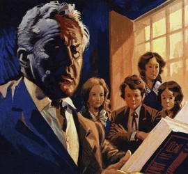 The Bronte family grew up well educated but unloved