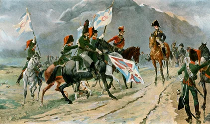 The Capture of Five Portuguese Standards