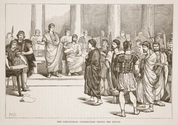 The Catilinarian Conspirators before the Senate
