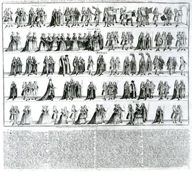 The Ceremony of the Marriage of Princess Royal with the Prince of Orange, 1734