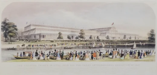 The Crystal Palace in Hyde Park for the Great International Exhibition of 1851