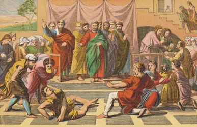 The Death of Ananias