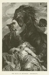 The Death of Brunhilde (Brunehaut)