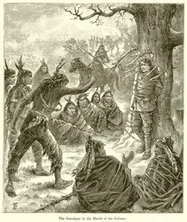 The Deerslayer in the Hands of the Indians