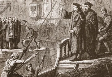 The Departure of Erasmus from Basle