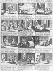 The Doctors in Labour, or a New Whim Wham from Guildford, 1726