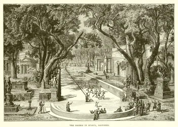 The Dromos in Sparta