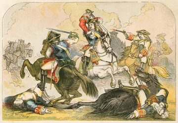 The Duke of Marlborough at the Battle of Ramilies
