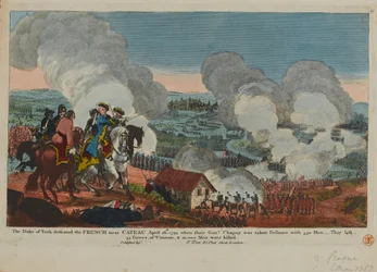 The Duke of York Defeating the French Near Cateau, April 26th 1794