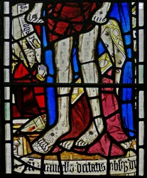 The East Window (Ew) depicting a Donor - John Walker