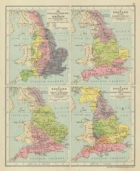 The English Conquest of Britain. England in the Eighth Century. England at the Treaty of Wedmore or Chippenham