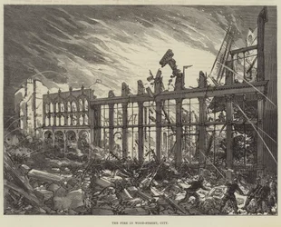 The Fire in Wood-Street, City