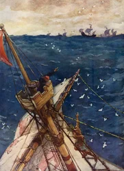 The Flemish Fleet sighted