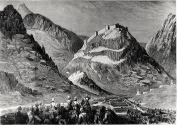 The Fort of Ali Musjid in the Khyber Pass