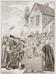 The Foundation Stone of Blackfriars Bridge, 1760