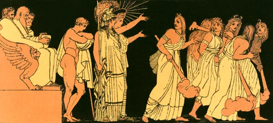 The Furies Departing