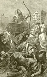 The Great Sesostris (Rameses II) in the Battle of Kadesh