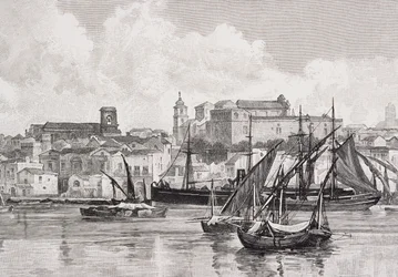 The Harbour, Brindisi, Italy, from 