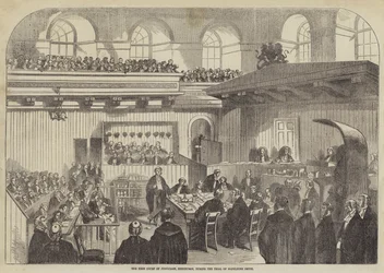 The High Court of Justiciary, Edinburgh, during the Trial of Madeleine Smith