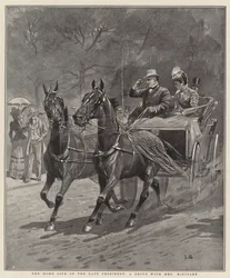 The Home Life of the Late President, a Drive with Mrs. McKinley