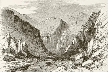 The Khyber Pass, from 