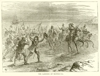 The Landing of Monmouth