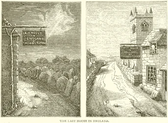 The Last House in England, The First House in Scotland