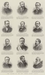 The Leaders of the New London County Council