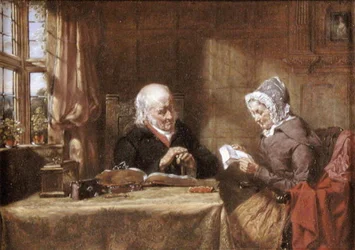 The Letter, or News from Afar, c.1860