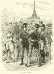 The Line of Demarcation, March 1871