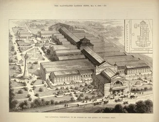 The Liverpool Exhibition, to be Opened by the Queen