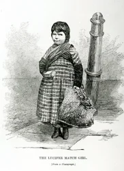 The Lucifer Match Girl, c.1840