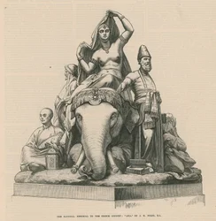 The National Memorial to the Prince Consort: Asia