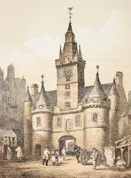 The Netherbow Port, Edinburgh, from 
