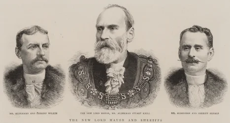 The New Lord Mayor and Sheriffs