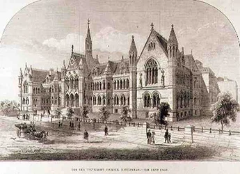 The New University College, Nottingham, from The Illustrated London News