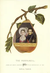 The Nonpareil with Portraits of Queen Victoria and Prince Albert