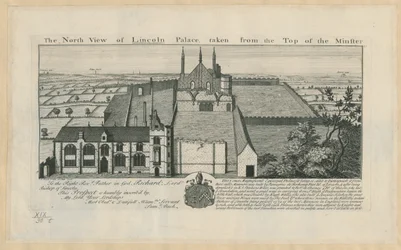 The North View of Lincoln Palace, Taken from the Top of the Minster