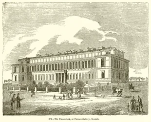 The Pinacothek, or Picture Gallery, Munich