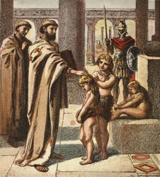 The Pope and the Saxon Children